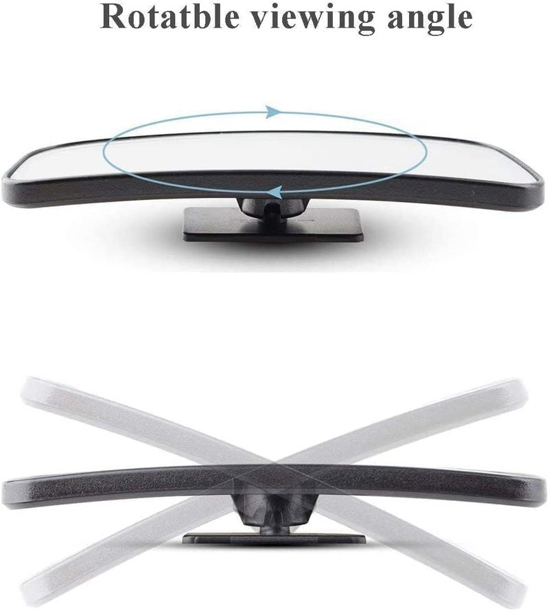 EEEKit 2pcs Side Mirror Blindspot, Blind Spot Mirror, 360 Degree Rotating, Wide Angle Convex Rearview for Car Truck SUV RV and Van - Image 5